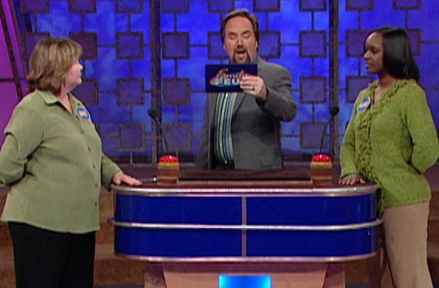 Richard Karn is hosting Family Feud.