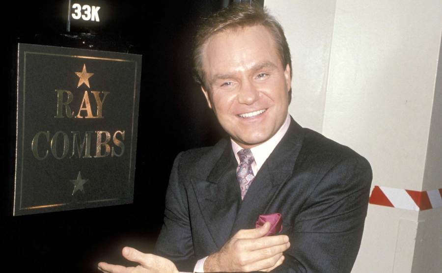 Ray Combs backstage at the Taping of ‘Family Feud’.