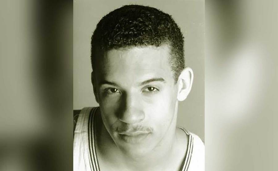 A headshot of Vin Diesel. 
