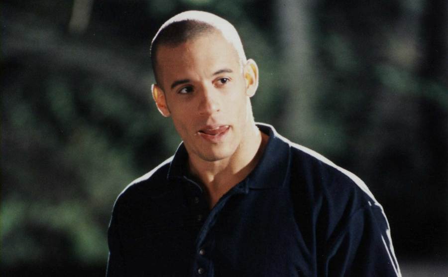 Vin Diesel as Rick in the film Strays. 