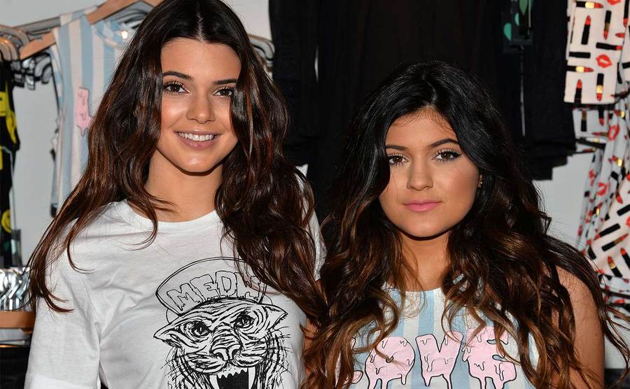 Kendall Jenner and Kylie Jenner launch their new holiday collection.