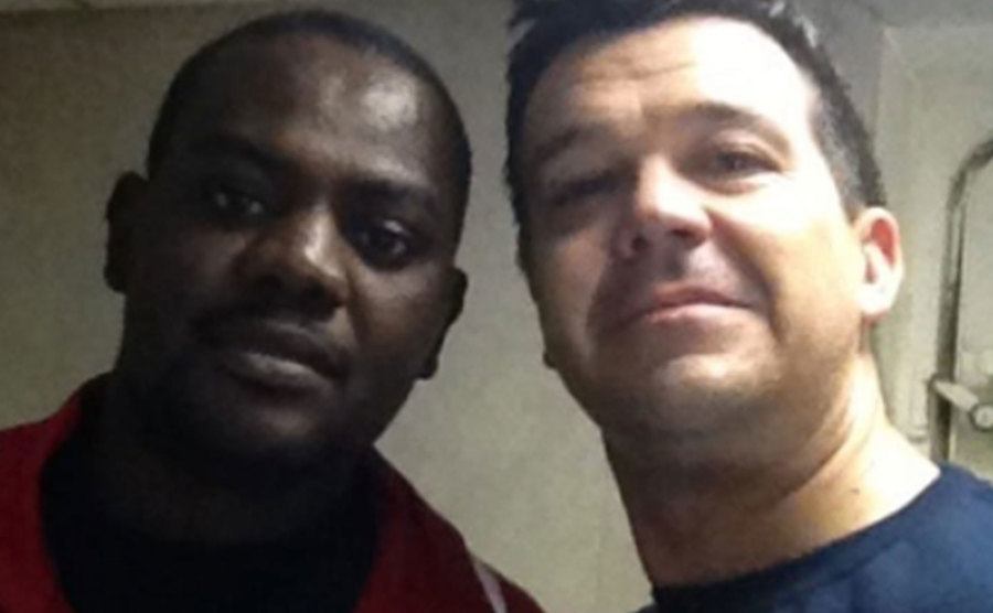 A photo of Okene and Gibbs.