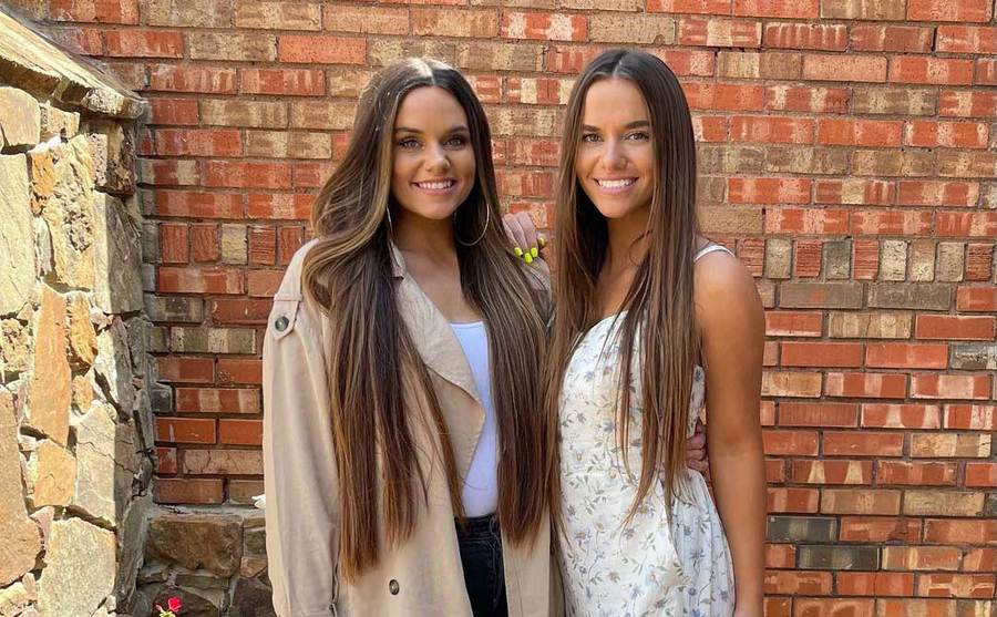 A photo of Brooke and Baylee.