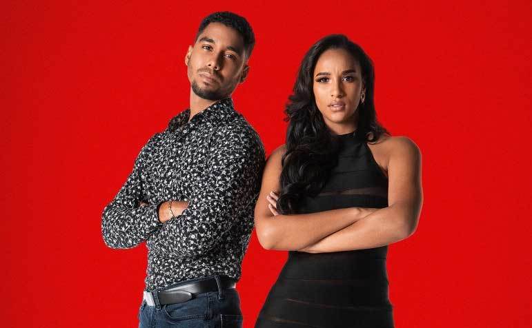 A posed portrait of Chantel Everett and Pedro Jimeno.
