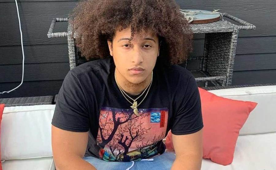 A phot of Chantel’s brother River.