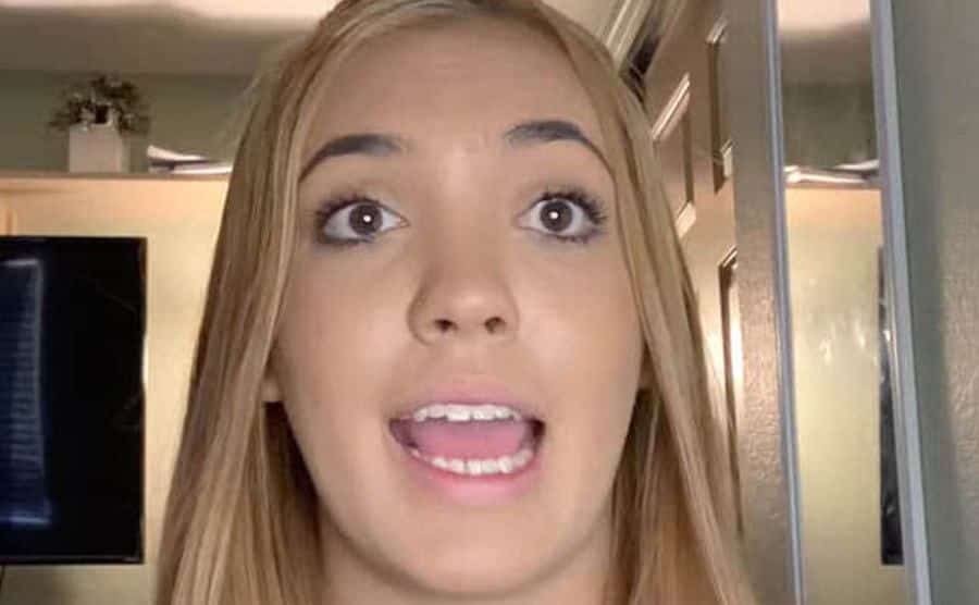 Chloe Mendoza talks about Schenzel during a video.
