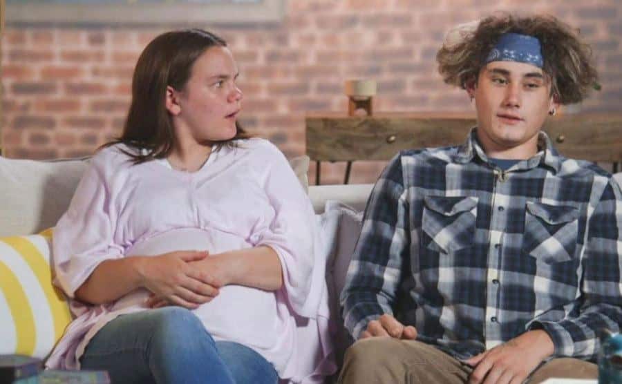 Kylen stares surprised at Jason Korpi during an episode.