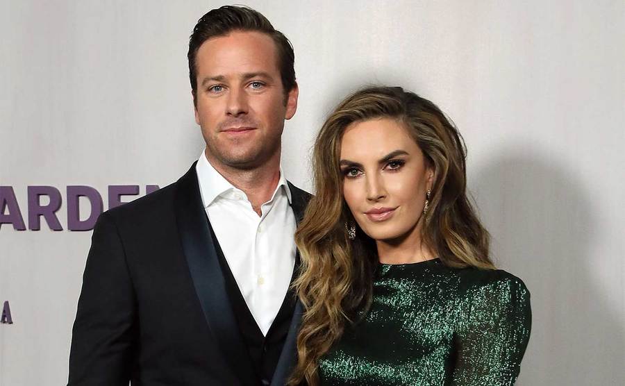 Armie Hammer and Elizabeth Chambers attend the Hammer Museum Gala.
