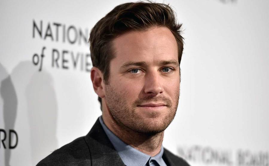 Armie Hammer attends the The National Board Of Review Annual Awards Gala.