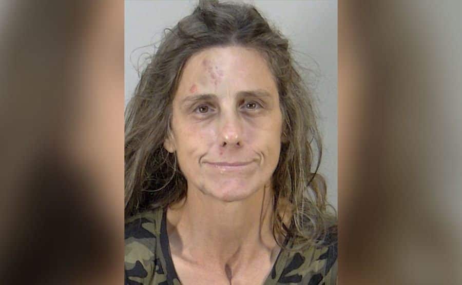 The Florida woman’s mugshot.