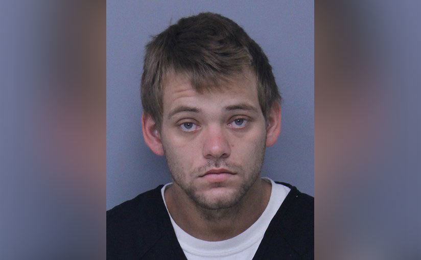 Brandon Hatfield’s mugshot.