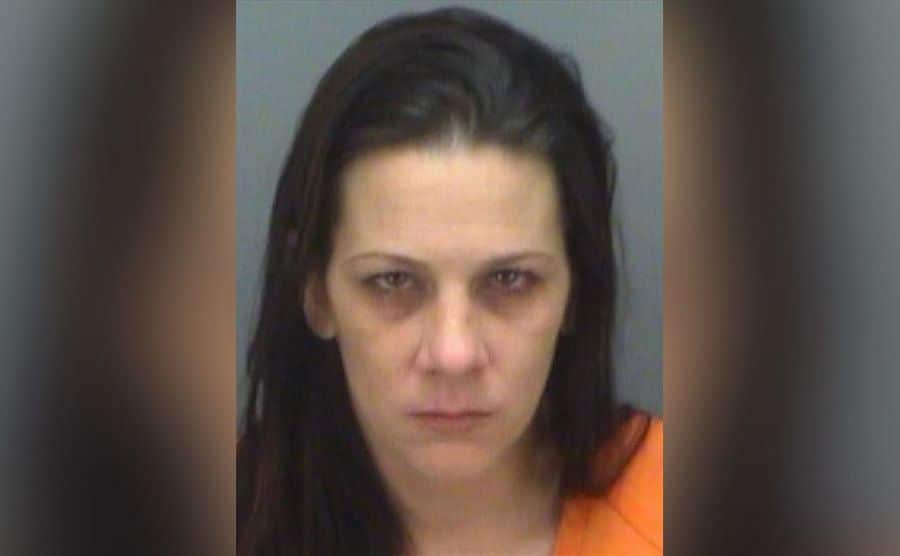 Sandra Kay Webb’s mugshot.