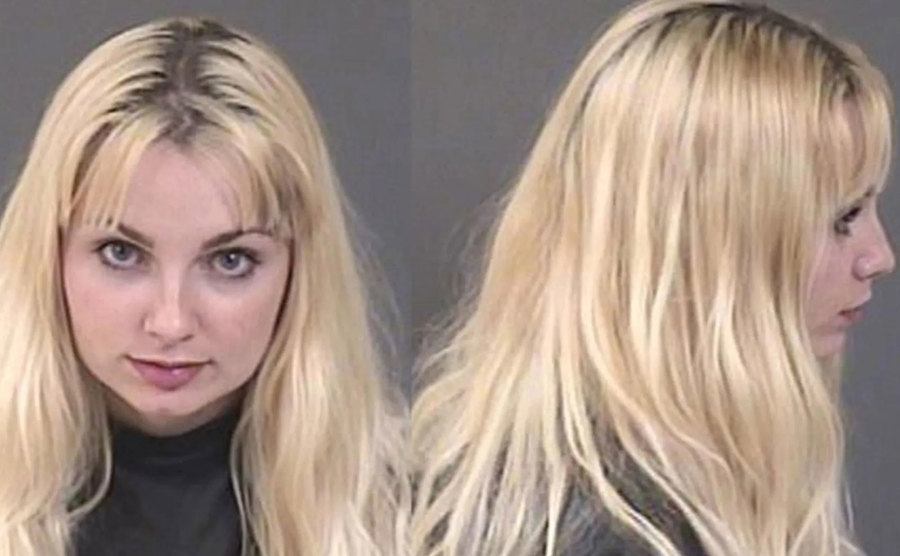 A mugshot of Maguire Marie Mclaughlin.