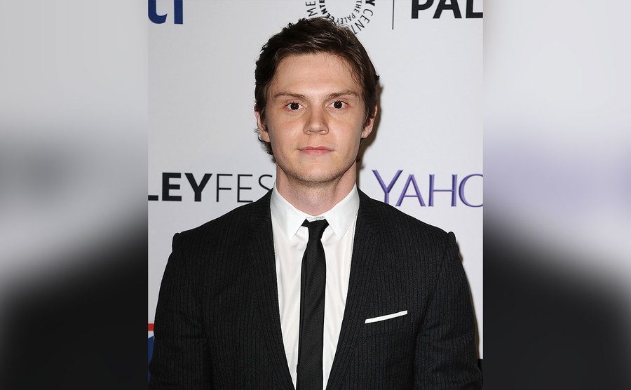 Evan Peters attends the