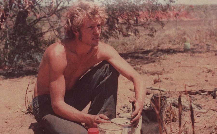 Rod Ansell out in nature.