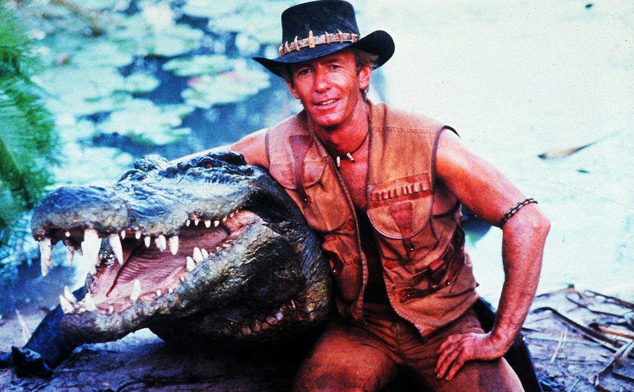 A still from Crocodile Dundee.