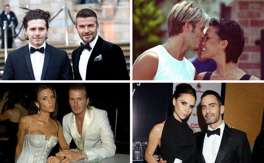 Brooklyn and David Beckham / David and Victoria Beckham / Victoria and David Beckham / Victoria Beckham and Marc Jacobs