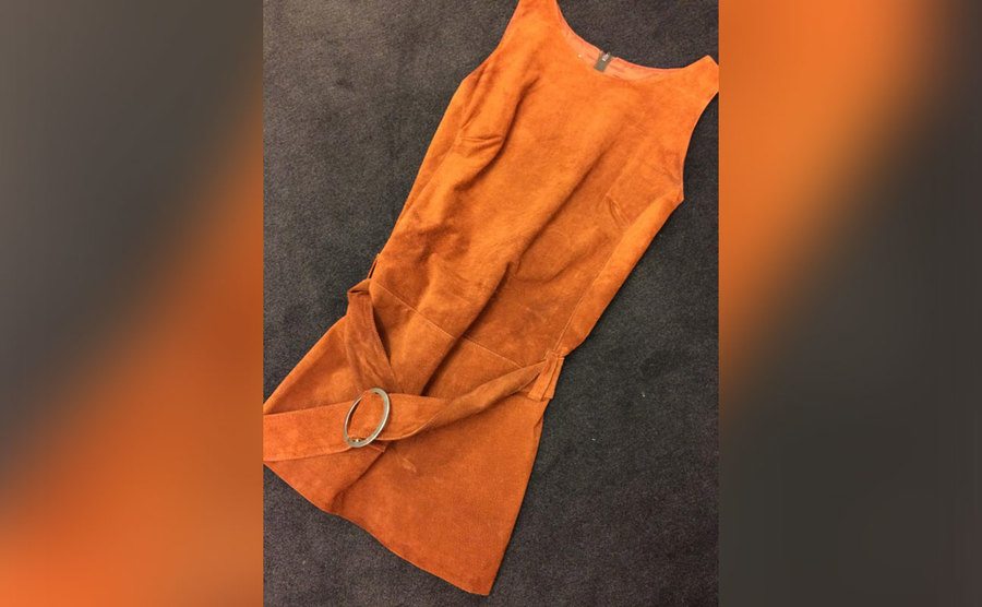 The dress Victoria wore on their first date.