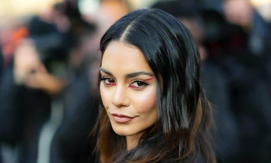Vanessa Hudgens is seen, outside the Giambattista Valli show