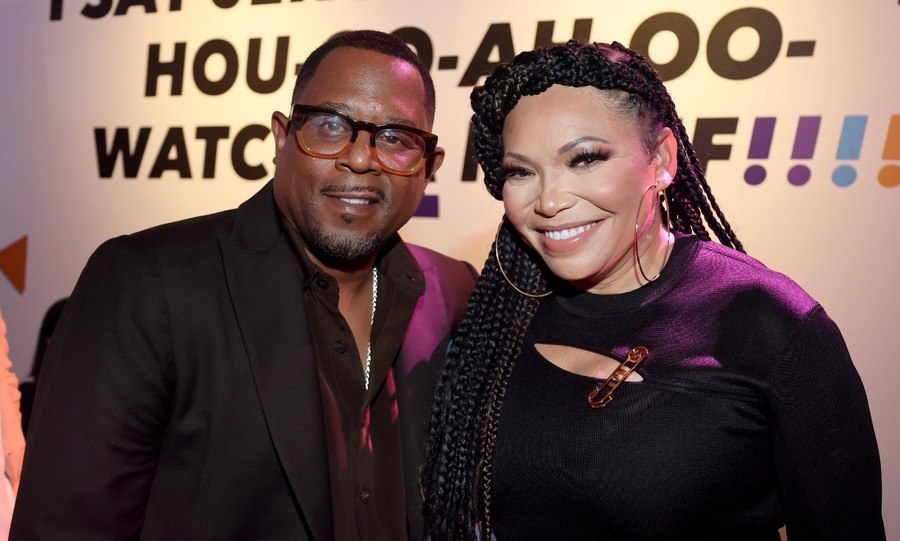 Martin Lawrence and Tisha Campbell attend the