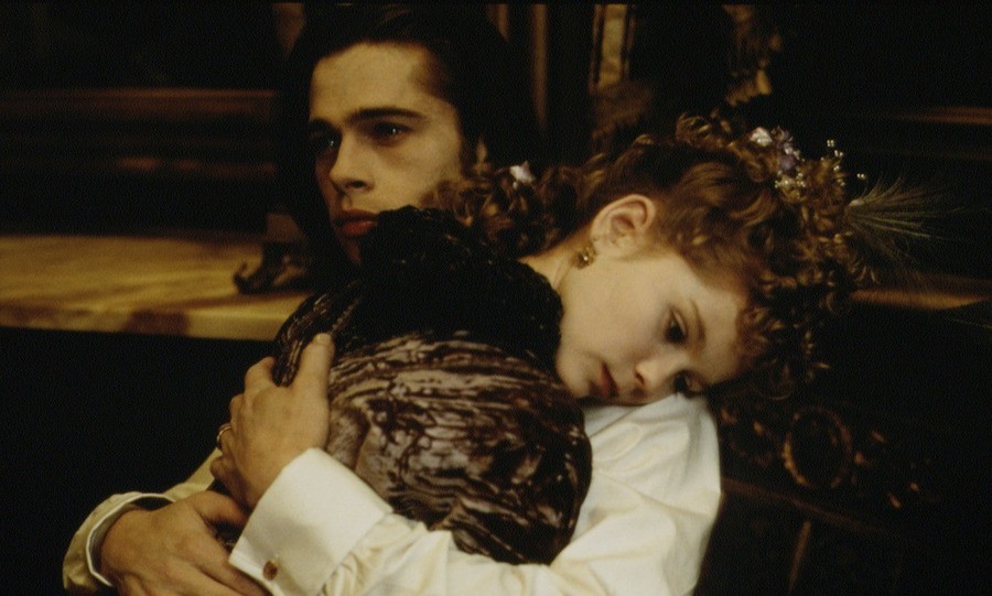 Kirsten Dunst and Brad Pitt in ‘Interview with the Vampire’