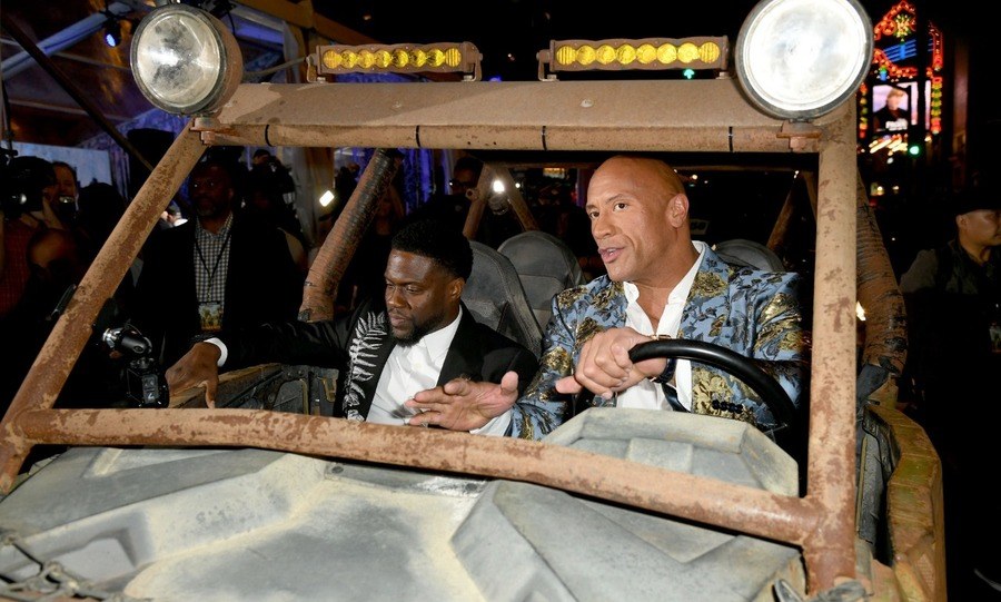 Kevin Hart and Dwayne Johnson