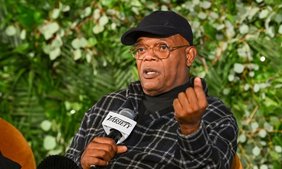 Samuel L. Jackson speaks during Variety Business Of Broadway