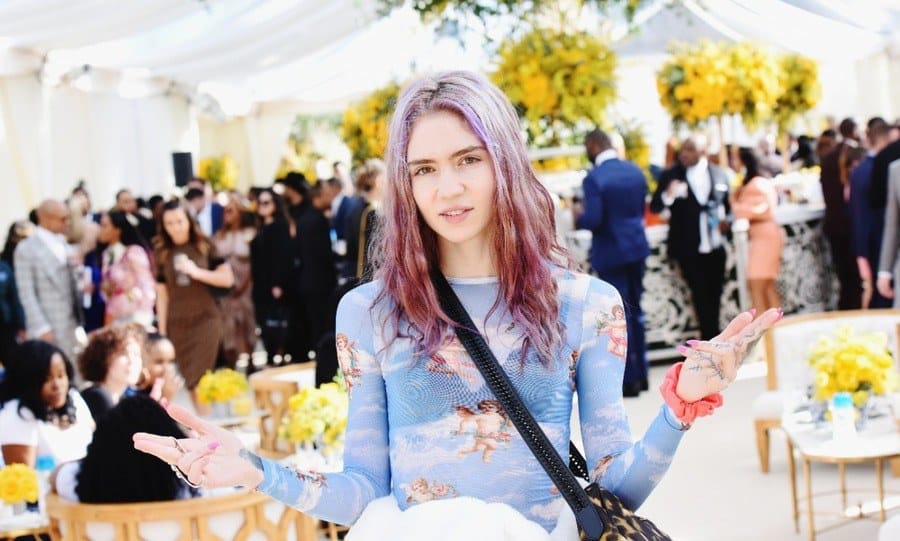 Grimes attends 2019 Roc Nation