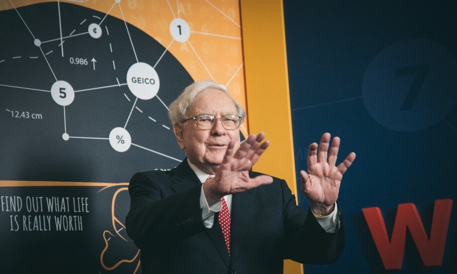 Warren Buffett attends the