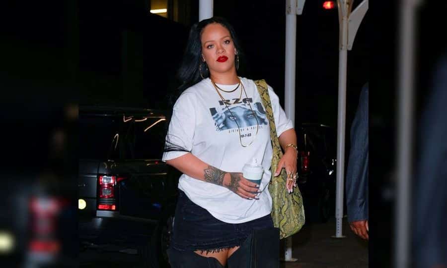 Rihanna out and about