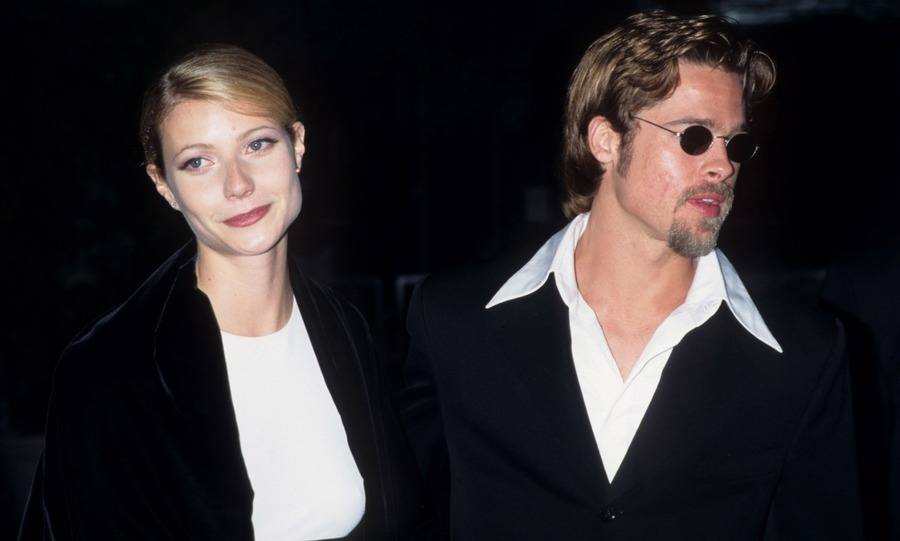 Gwyneth Paltrow and Brad Pitt