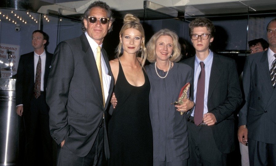 Bruce Paltrow, Gwyneth Paltrow, Blythe Danner, and Jake Paltrow