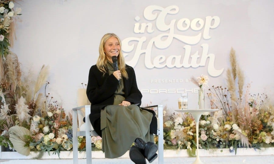 Gwyneth Paltrow speaks during In goop Health Summit