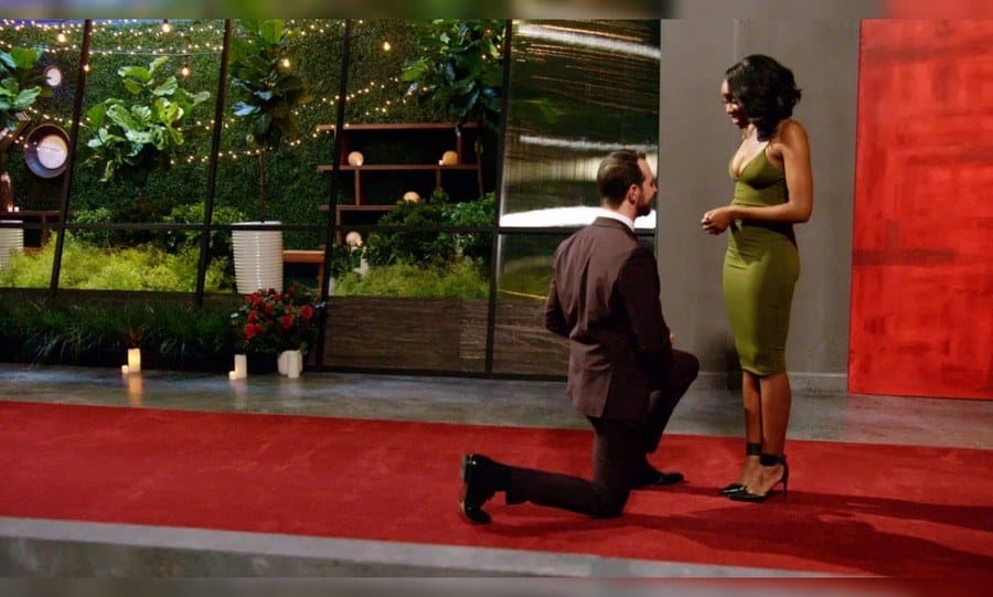 A scene from “Love Is Blind,”
