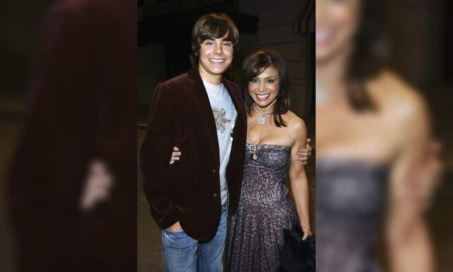 Zac Efron and Paula Abdul