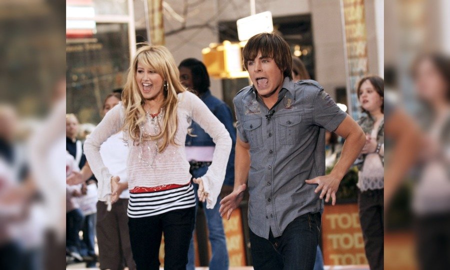 Ashley Tisdale and Zac Efron of 