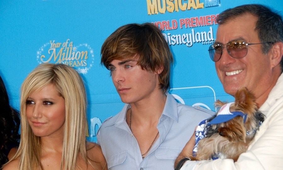 Actress Ashley Tisdale, actor Zac Efron, and director Kenny Ortega