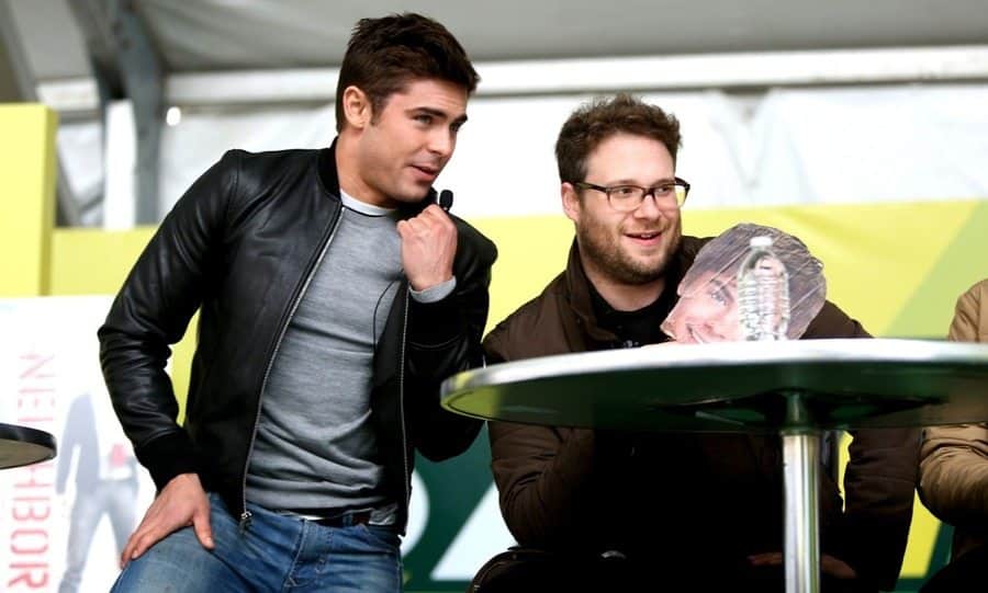 Zac Efron and Seth Rogen