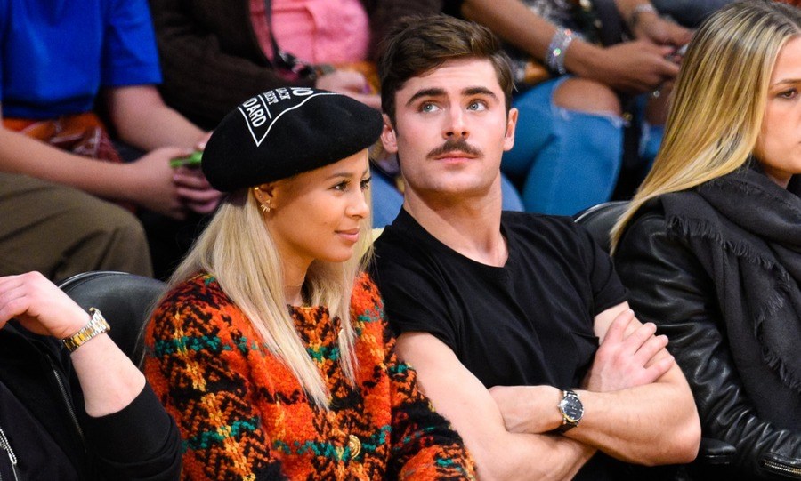 Zac Efron (R) and Sami Miro