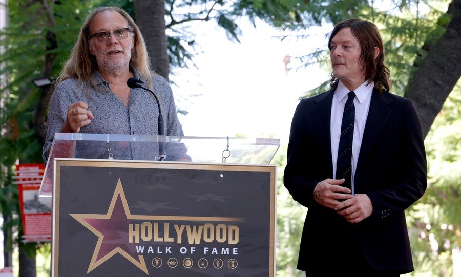 Greg Nicotero and Norman Reedus
