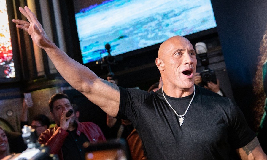 Actor Dwayne Johnson