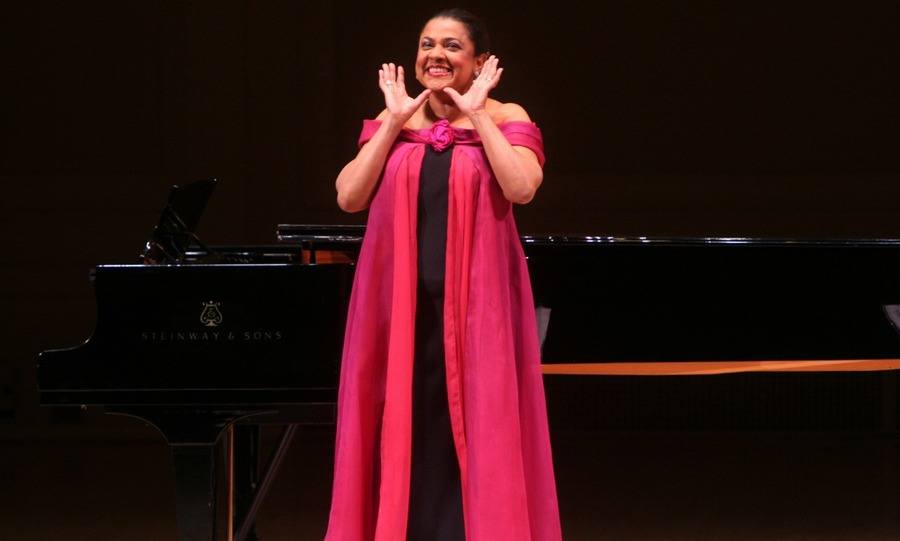 The soprano Kathleen Battle