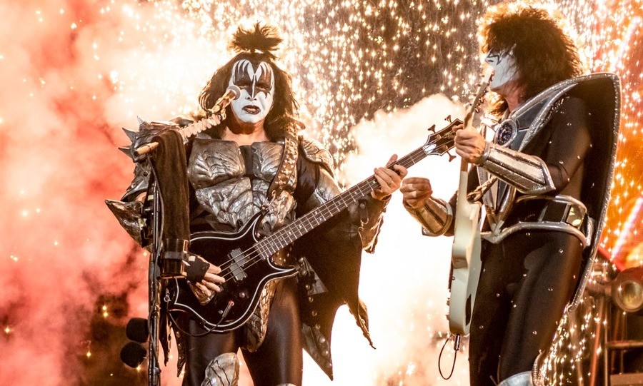 Gene Simmons and Tommy Thayer