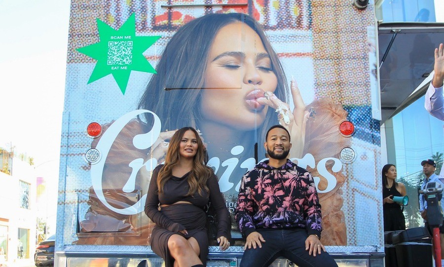 Chrissy Teigen and John Legend