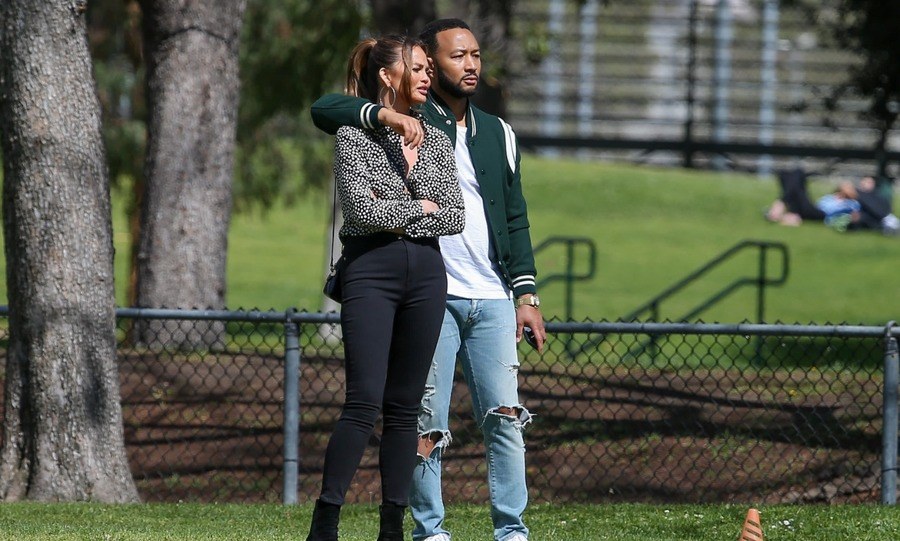 Chrissy Teigen and John Legend