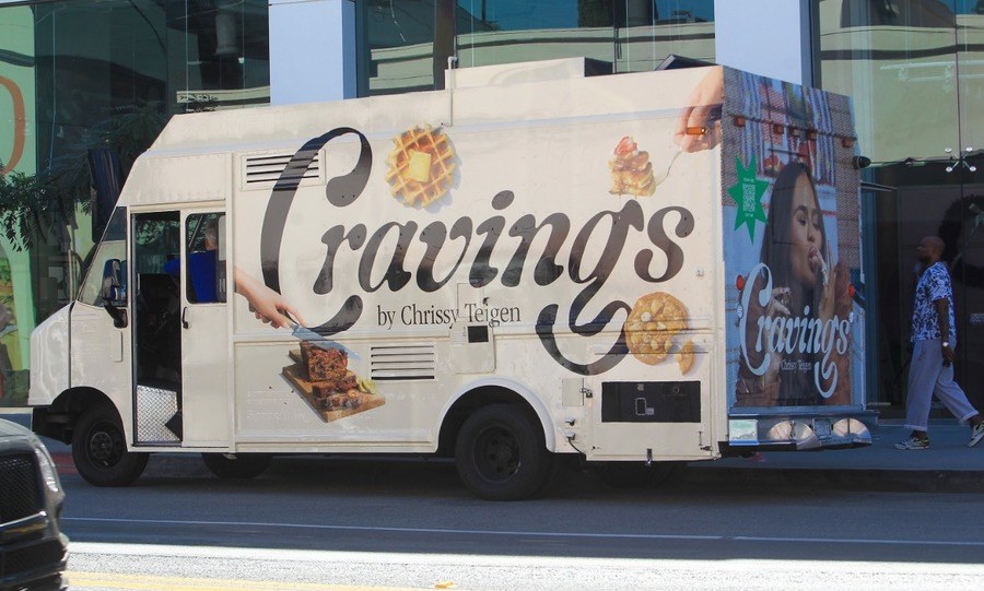 View of Cravings food truck