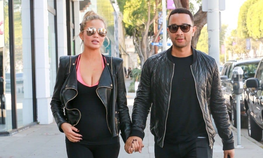 Chrissy Teigen and John Legend