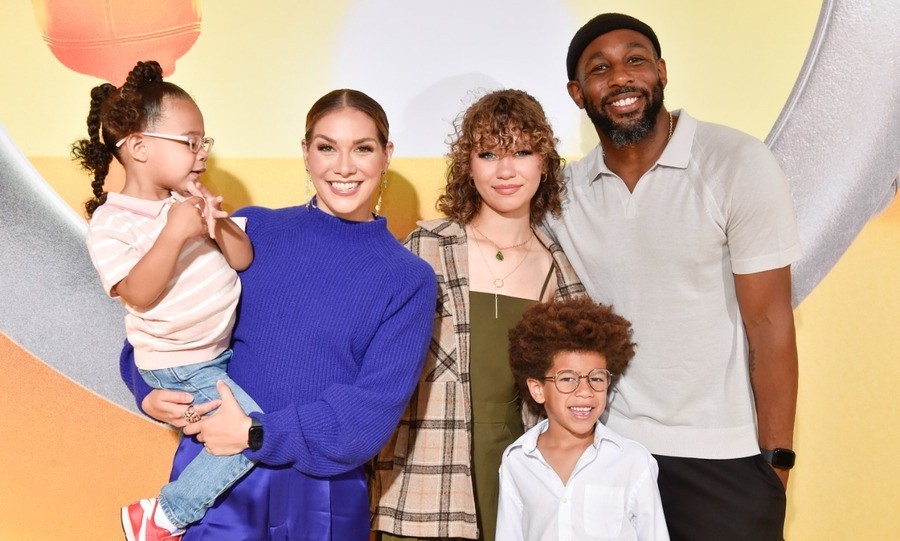Zaia Boss, Allison Holker, Weslie Fowler, Maddox Laurel Boss, and Stephen