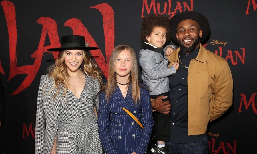 Allison Holker, Weslie Fowler, Maddox Laurel Boss, and Stephen Boss