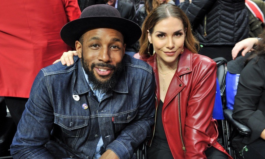 Dancers tWitch and Allison Holker